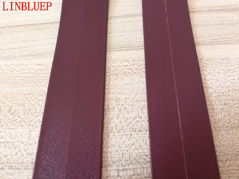 5Yards Width 3cm Wine Red PU Leather Bias Tape Apparel Sewing Fabricsewing tapetape fabrictape