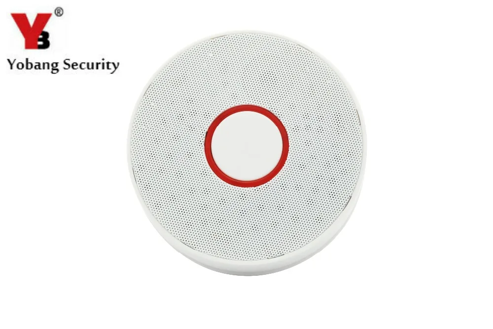 

Yobang Security Fire/Smoke Protection Alarm Detector Home Security Independent Smoke Alarm Sensor Long Life Battery-Operated