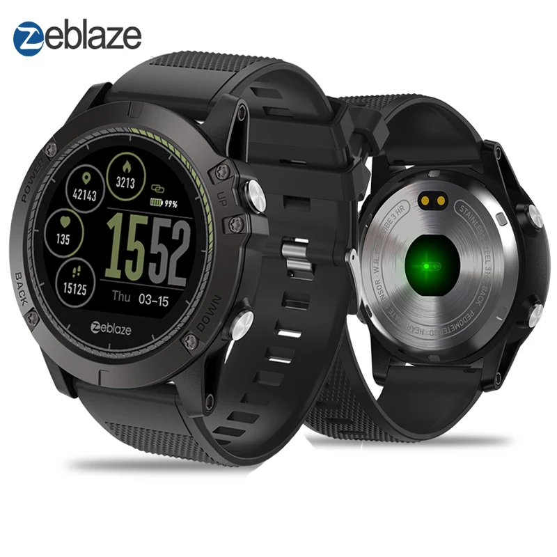 New Zeblaze VIBE 3 HR IPS Color Display Sports Smartwatch Heart Rate Monitor IP67 Waterproof Smart Watch Men For IOS & Android
New Zeblaze VIBE 3 HR IPS Color Display Sports Smartwatch Heart Rate Monitor IP67 Waterproof Smart Watch Men For IOS & Android