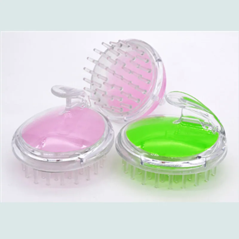 

Silicone Head Body To Wash Clean Care Hair Root Itching Scalp Massage Comb Shower Brush Bath Spa Slimming Anti-Dandruff Shampoo