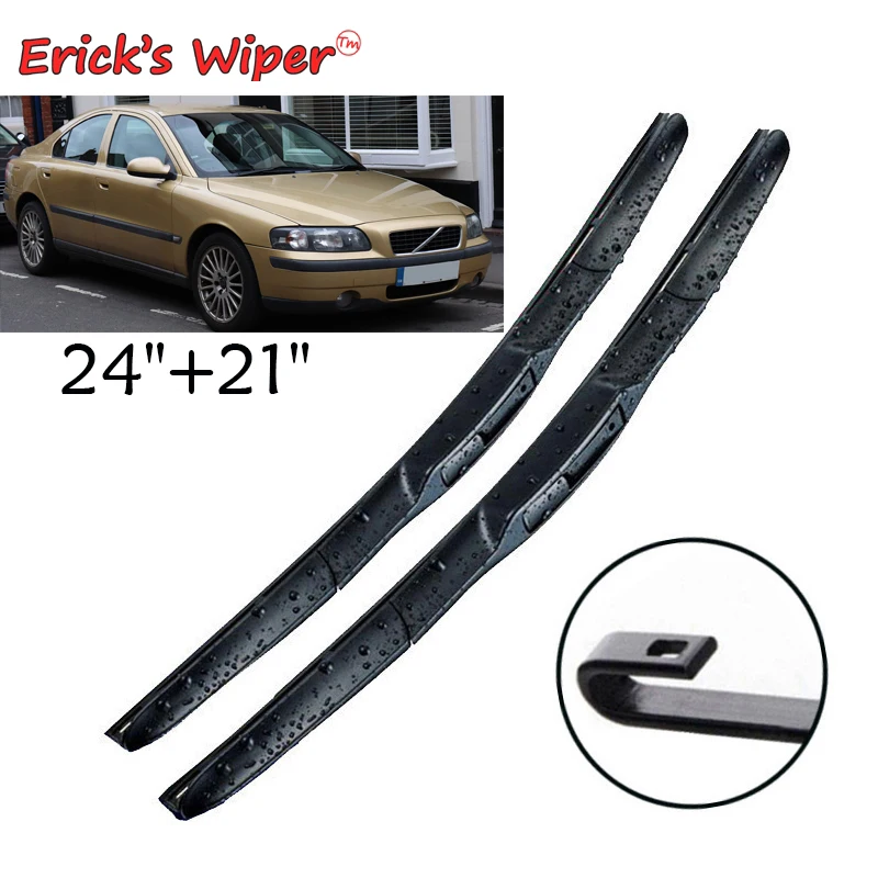 Щетки стеклоочистителя Erick's для Volvo S60 2000 2004 24 + 21 дюйм|Стеклоочистители| |