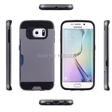 30 шт./лот Гибридный Панцири Силикон+ PC волочения случай для Samsung Galaxy s6/S6 Edge/S6 Edge плюс/S5/S4/Примечание 5/Note 4