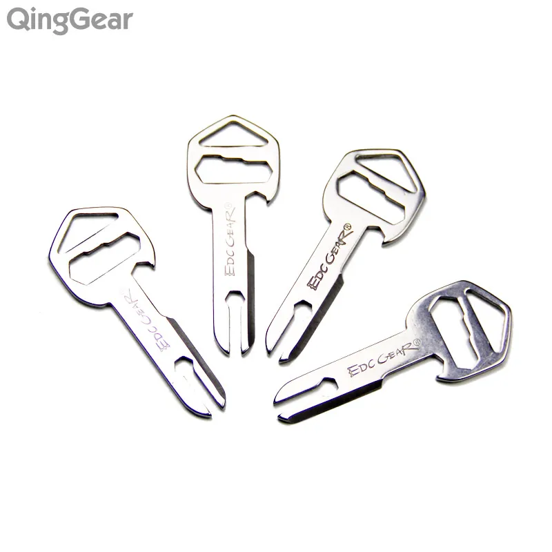 4pcs / lot QingGear Mykey 18-in-1 Multi-Tool klíč dopis otvírák popper splitter odstraňovač slupky  t
