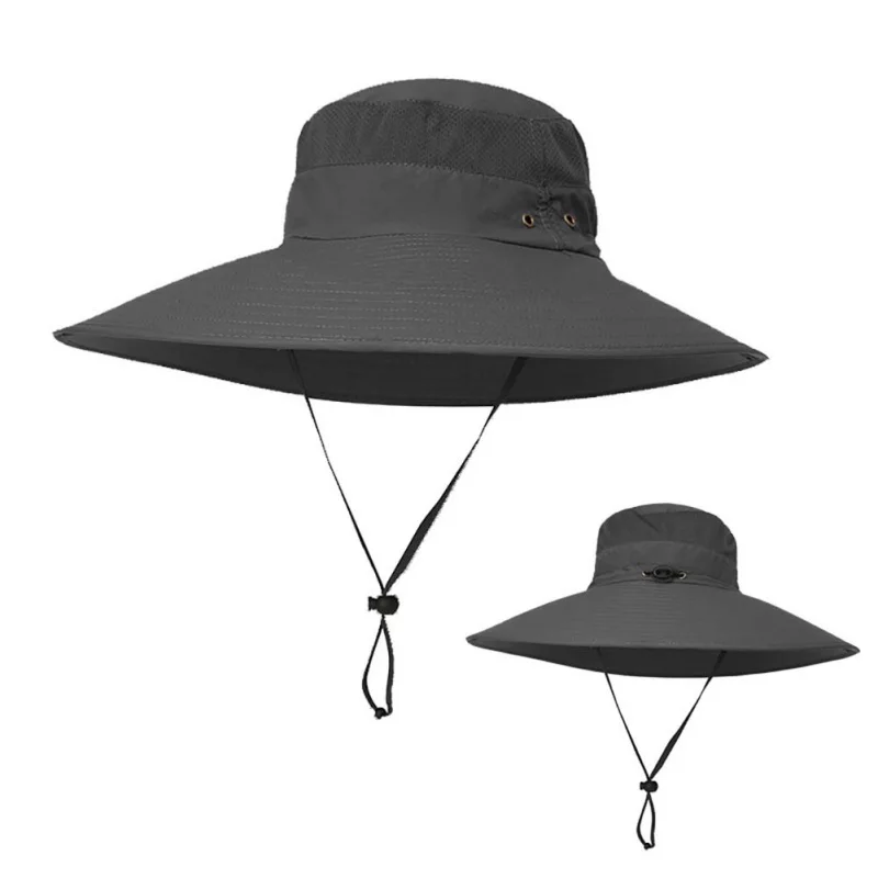 

Men Women Fishing Hats Outdoor Hiking Hat UPF 50+ Summer UV Protection Long Large Wide Brim Hiking Sun Hat