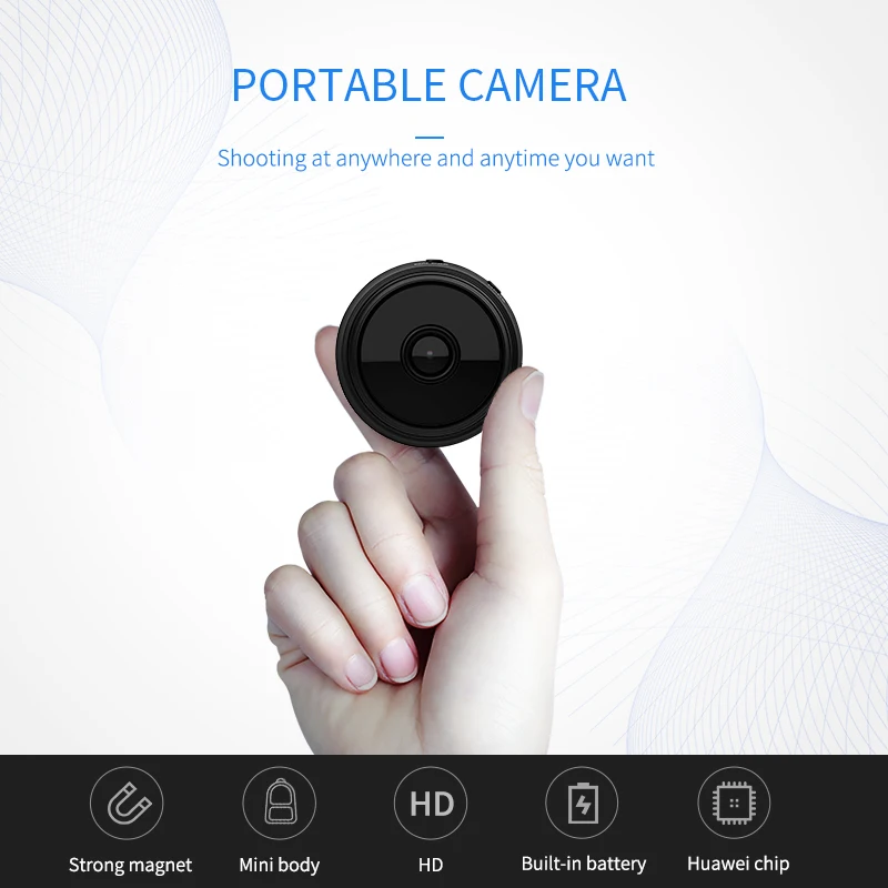 Meisort A9 1080 P WI-FI Камера мини IP дистанционного Управление видео-Регистраторы
