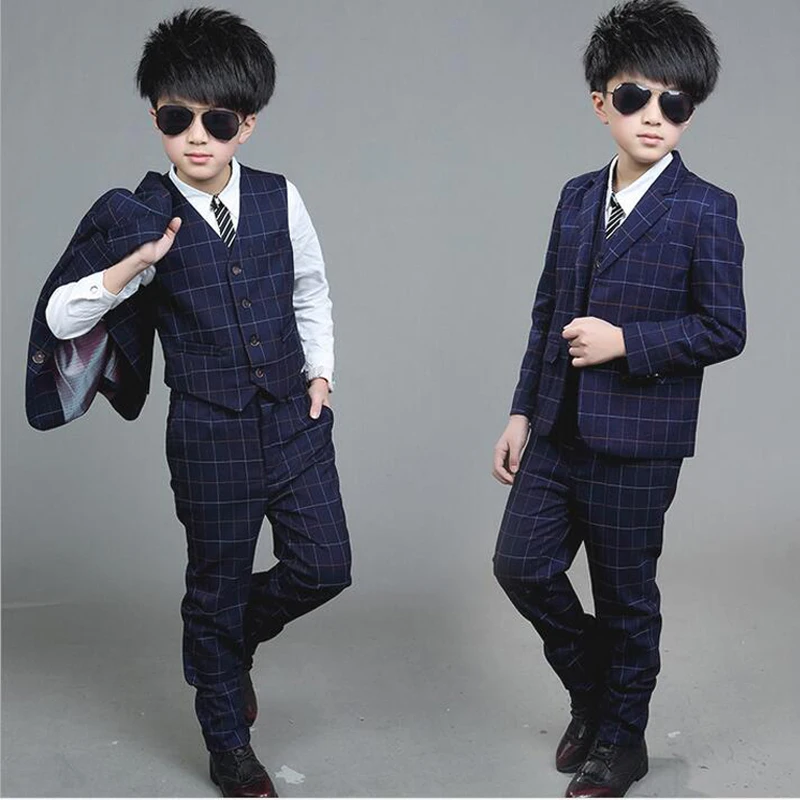 Buy 3 PCS Kids/Children 2017 Navy Blue Formal Boy