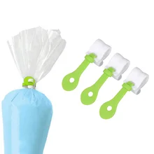 3 шт./компл. торт декорирование Пластик Sugarcraft Обледенение окантовкой Зажимы для пакетов торт инструмент Кухня Интимные аксессуары