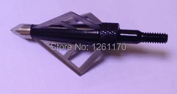

100GR black broadhead 3-blades 6pack