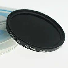 RISE 52 мм Тонкий нейтральный оптический фильтр класса ND ND1000 для объектива цифровой камеры DV
