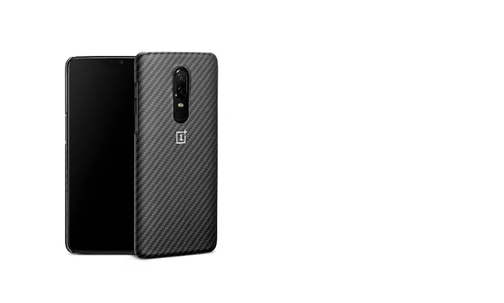 Чехол для OnePlus 6 Официальный чехол Karbon материал арамидное волокно PC полукруглая задняя крышка оболочка песчаник карбон для OnePlus6