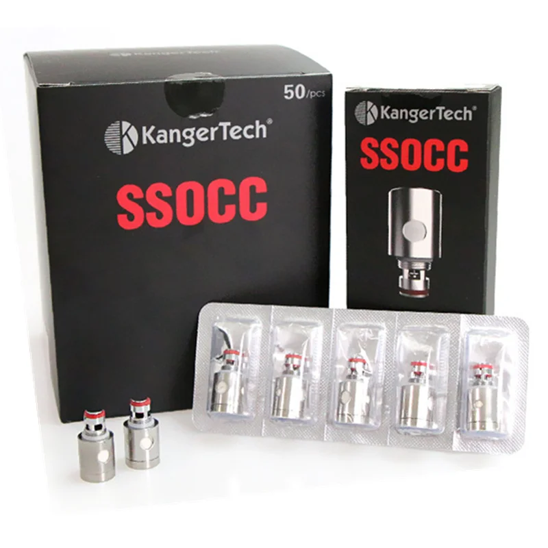 100% оригинал kanger субтанка ssocc катушки 0.2ohm/0.5ohm/1.2ohm/1.5ohm из Kangertech|ssocc coil|subtank ssocckanger coil |