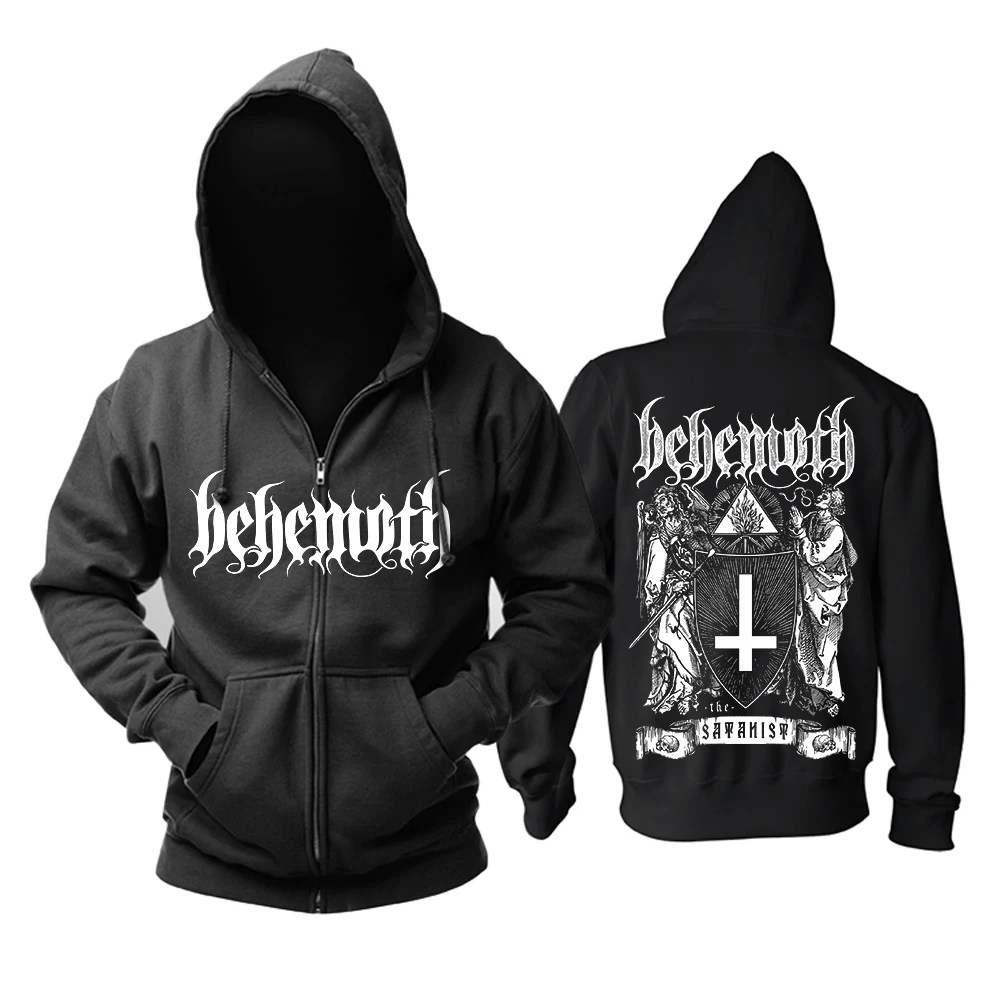 Bloodhoof behemoth группа черного цвета в стиле «дэт-метал» Металл прогрессивный Металл топ черный худи Азиатский размер