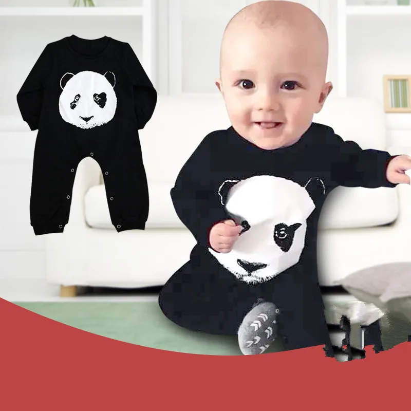 cute panda baby clothes baby boy clothes new style baby costume in