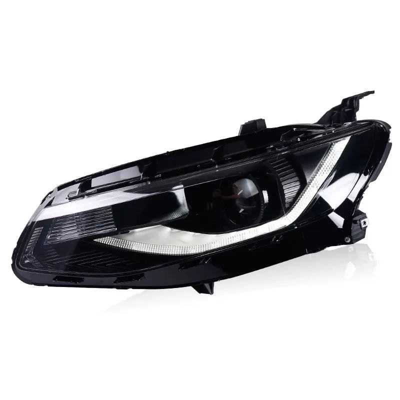 

2016-2018 Malibu XL headlight assembly with LED DRL Bi xenon Hella5 lens with 5500K HID Bulb and Ballast Car LED Headlights