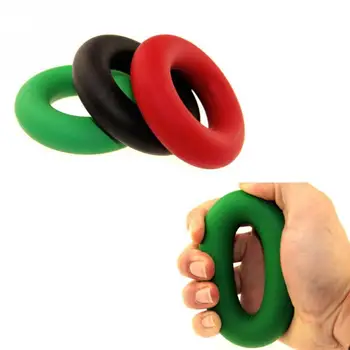 

1 PCS 7cm Sport Exerciser Muscle Power Training Rubber Ring Expander Gripper Strength Finger Ring