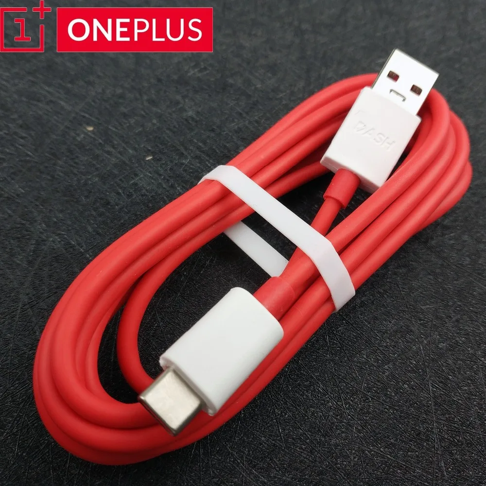 

Original oneplus 200cm dash charger cable oneplus 6t 6 5t 5 smartphone usb type-c round red 4a quick fast charge sync data line