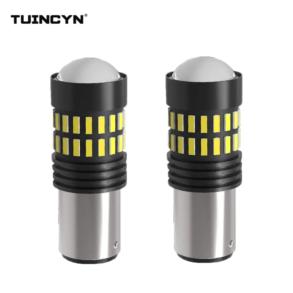 TUINCYN 2pcs 1157 BAY15D P21 5W Led Auto Brake font b Lamp b font Dual Two