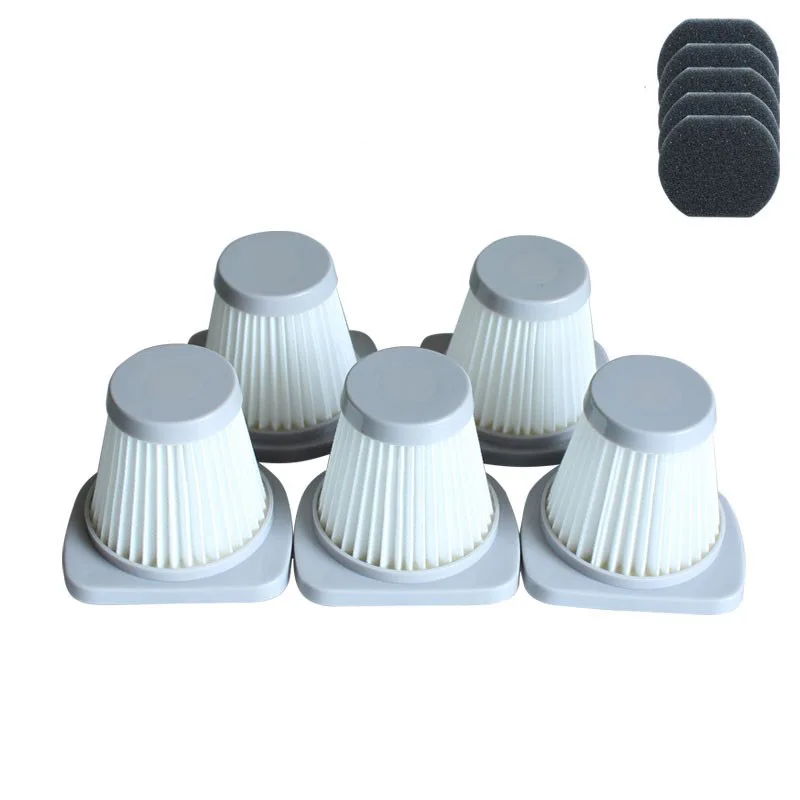 

High Quality 5pcs Hepa Filter & 5pcs cotton For Media SC861 SC861A Free Post