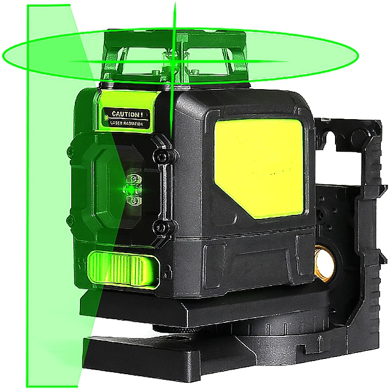 

5Lines 3D Laser Level Self-Leveling 360 Horizontal And Vertical Cross Super Powerful Green/red Laser Beam Line