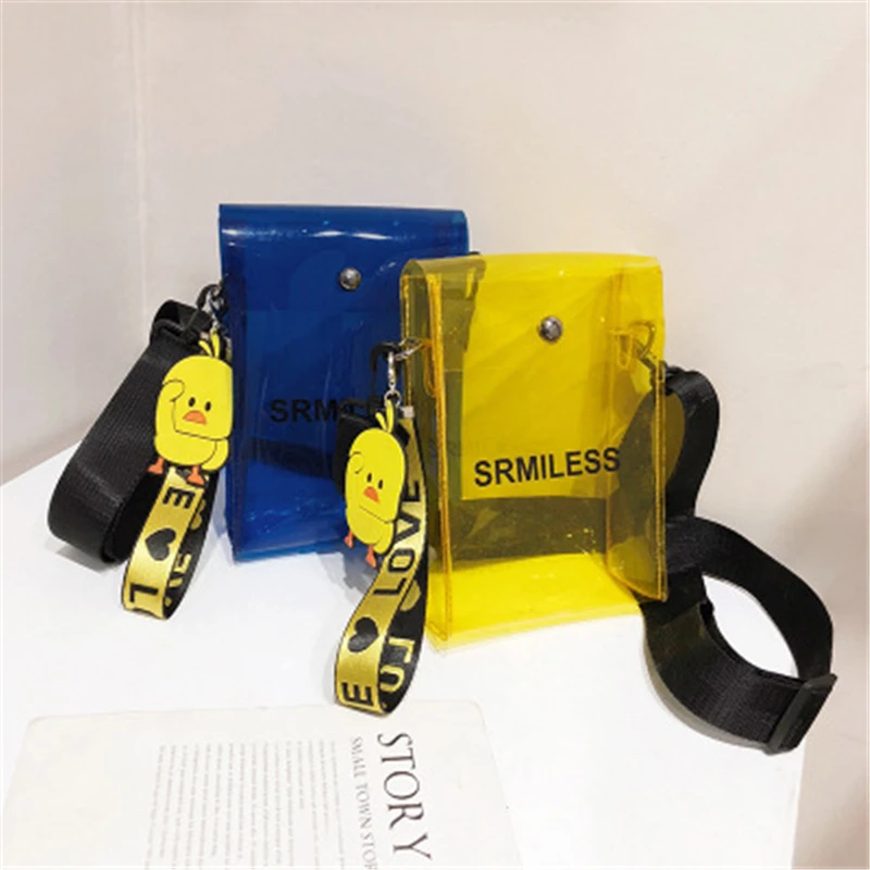 

Sac Transparent PVC Bag Ins Jelly Phone Bags For Women 2019 Luxury Handbags Women Bags Designer Shoulder Crossbody Bags