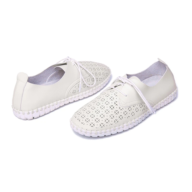 AIMEIGAO High Quality Comfortable Moccasins Women Shoes Vintage Flats Shoes Soft Leather Women Loafers Espadrilles Women Shoes