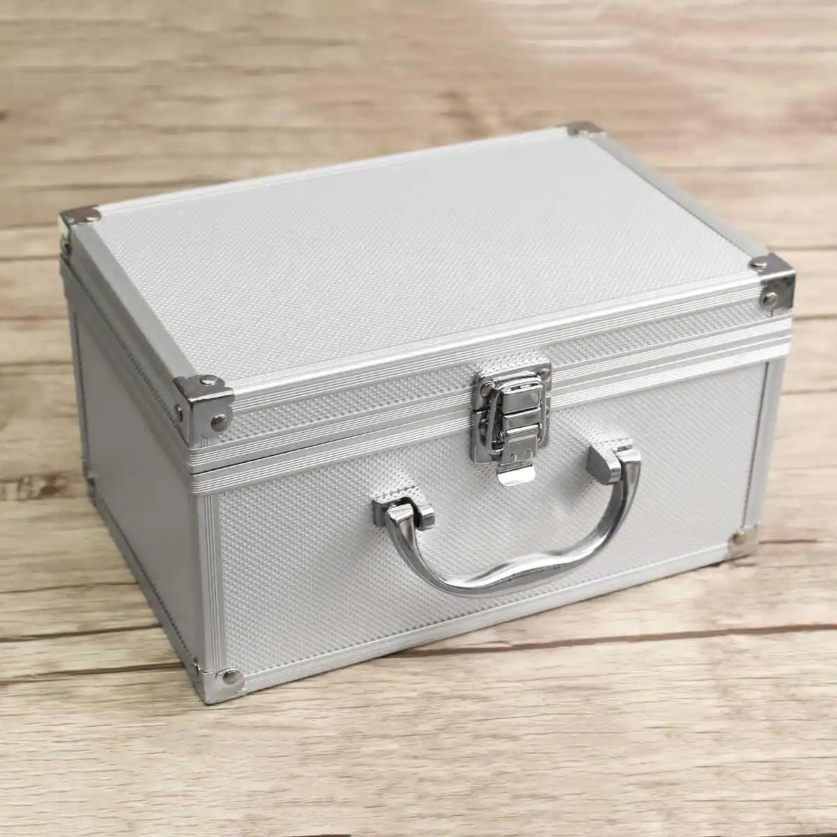 23x15x12,5 см ящик для инструментов, алюминиевый сплав, коробка для хранения для дома, портативный чехол для хранения, органайзер для багажа, чехол, инструменты