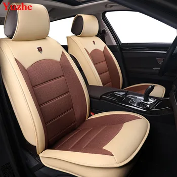

Yuzhe Auto automobiles Leather car seat cover For Subaru forester 2017 2009 Outback Tribeca heritage xv car accessories styling