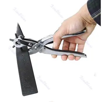 

2017 Newesr Revolving Leather Canvas Belt Punch Punching Plier Hole Model