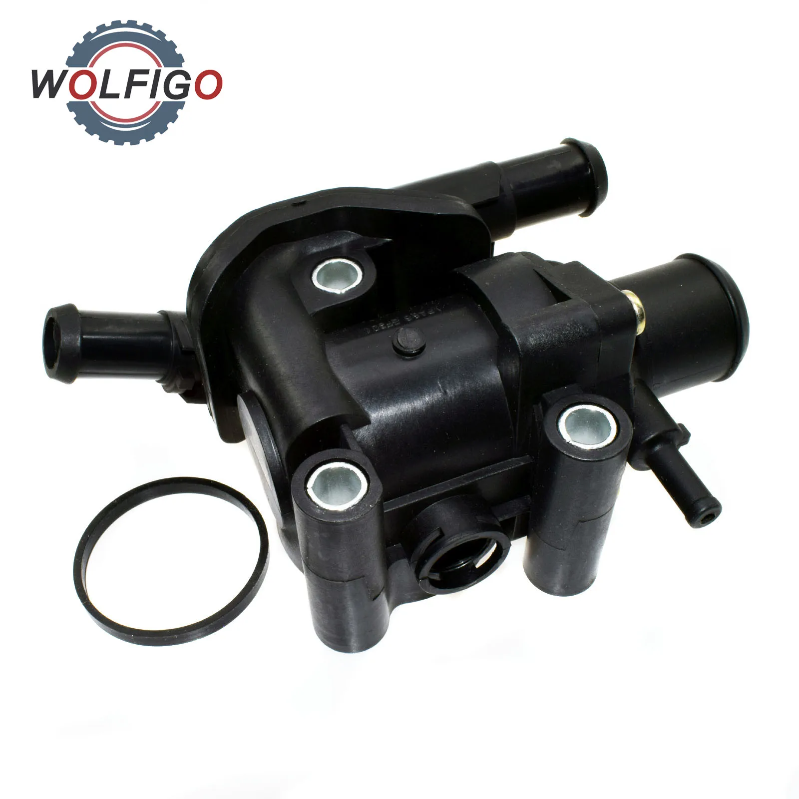 WOLFIGO корпус термостата двигателя Водяной Выход Женский YS4Z8592BD для Ford Escape Focus Mazda