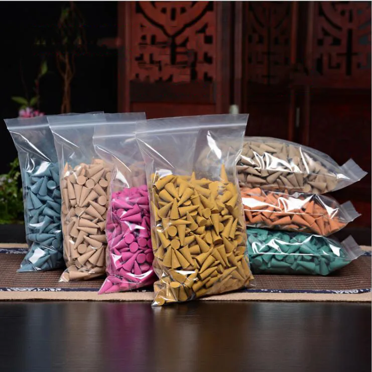 

100pcs/200pcs/400pcs New Natural Fragrant Tower Torn Incense Sticks Perfume Spices Sandalwood Incense & Incensory
