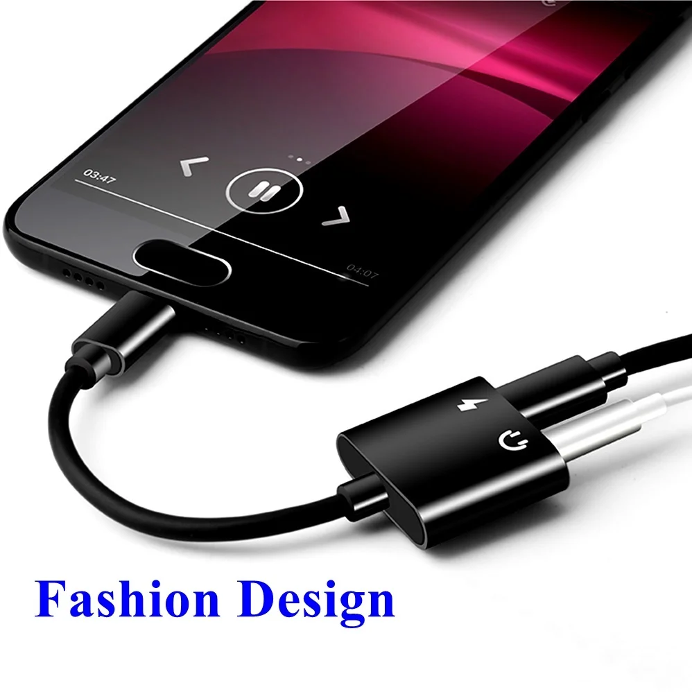 Адаптер для наушников Tongdaytech с разъемом USB Type C на 3 5 мм|usb type|usb usbusb adapter usb |