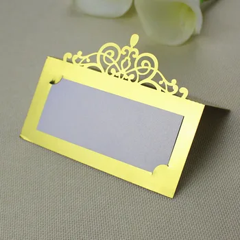 

Table cards wedding laser cut blank seat card party decoration 50pcs