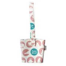 Портативный подстаканник из чистого хлопка скатерть стаканчик Крышка для молока чай сок прекрасный без запаха маленький подарок Сумочка чашки аксессуары