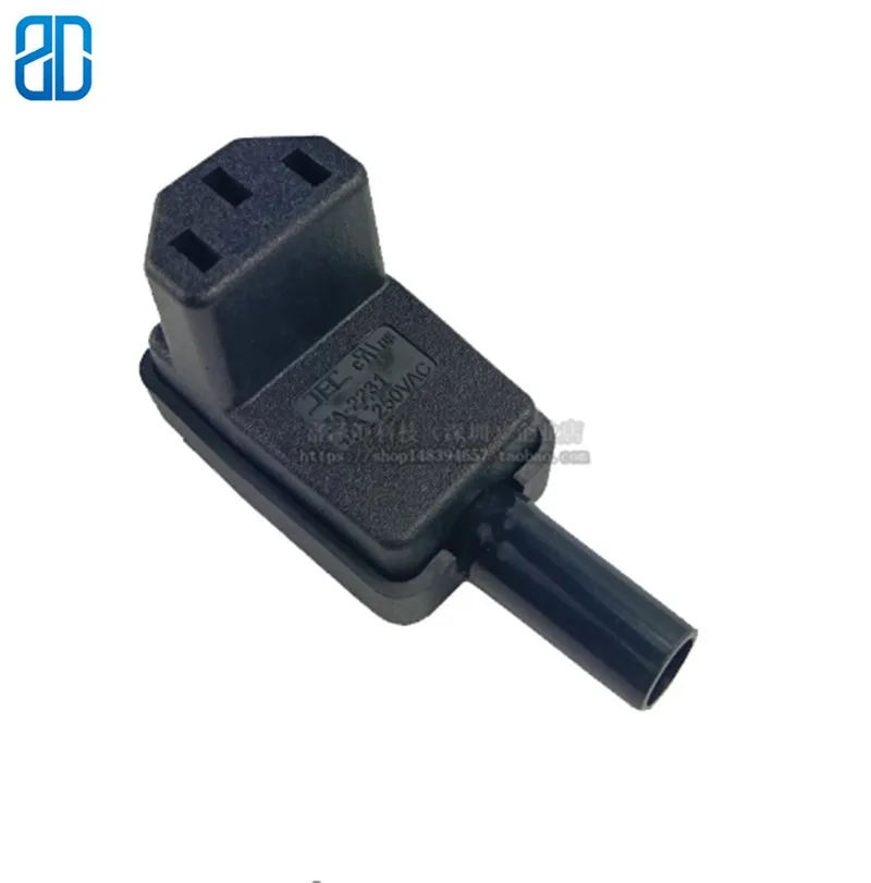 

C13 Power Plug Wiring plug 90 Degree Angled IEC 320 C13 Female Plug AC 10A/250V Power Cord Cable Connector
