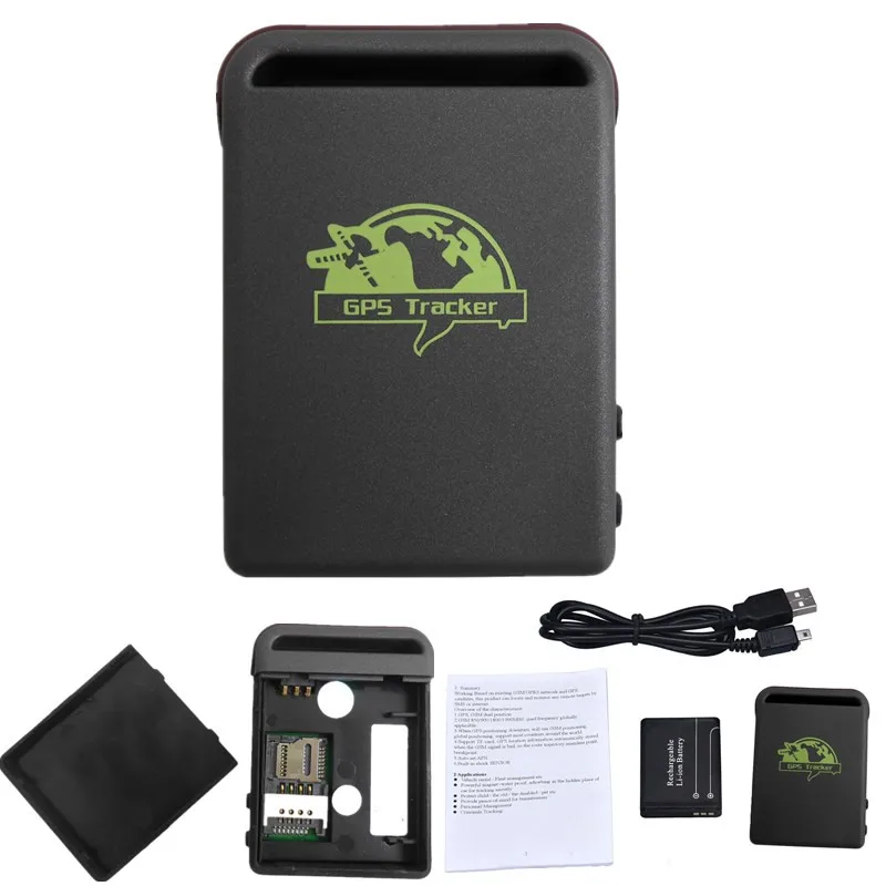 Franchise Realtime Mini Fahrzeug GSM GPRS GPS Tracker Auto Fahrzeug Tracking Locator TK102B Locator