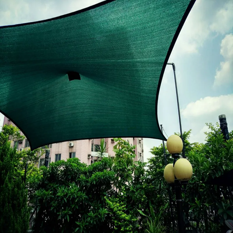 Buy 5.5 x 5.5 M/pcs HDPE Square Sun Shade Sail