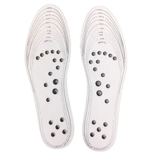 Для мужчин/женщин магнитный массажер стоп гель стельки терапия Уход подошвенный фасциит пятки Акупрессура Открытый Отдых стельки для ног