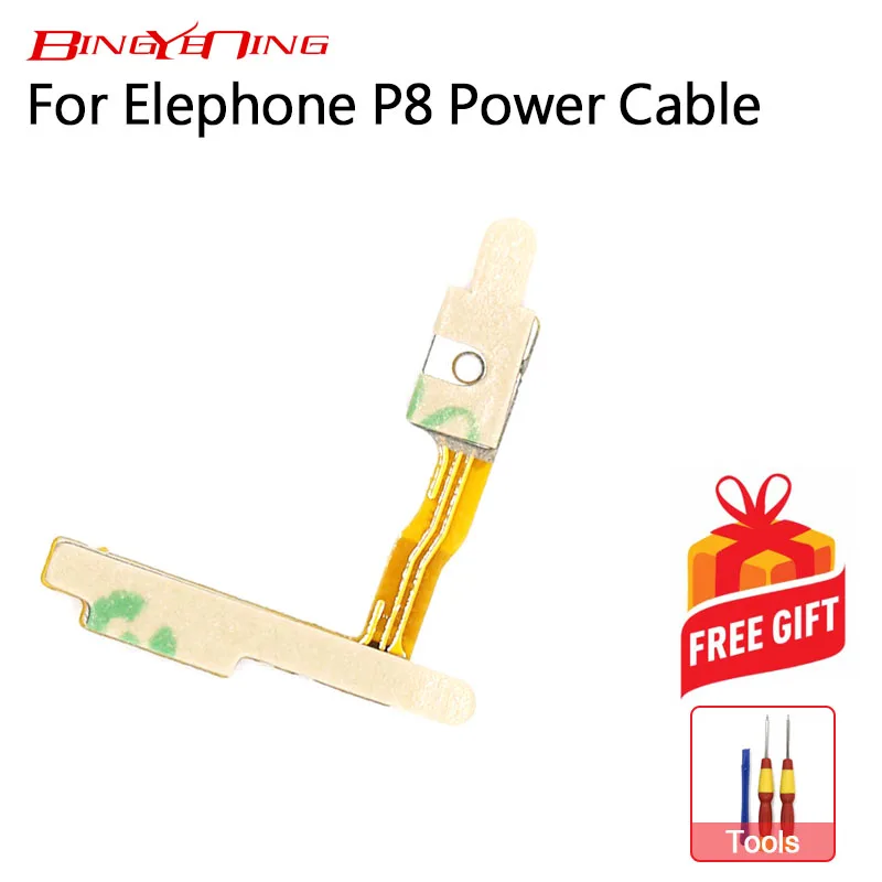 

BingYeNing New Original For Elephone P8 Power On/Off Button Flex Cable FPC