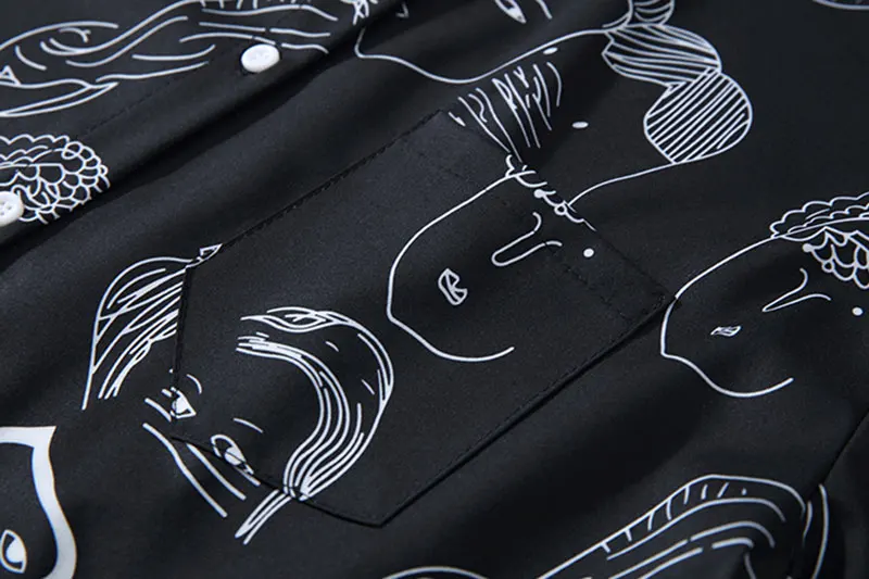 Vintage Comic Beach Shirts 5