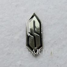 Пользовательские 3D Железный человек Мстители мягкий Нагрудный значок покрытый эмалью брошь клуб эмблемы " ткань для женщин высокого качества