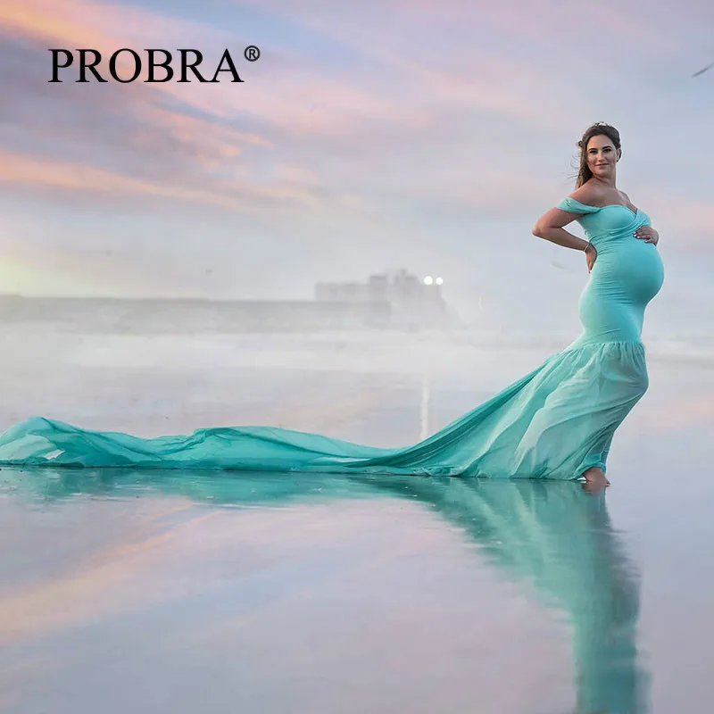 

Pregnancy Dresses Photography Photo Fashion Maternity Dress Video Shooting Photo Props Women Clothes Props Pregnant Circle Gown