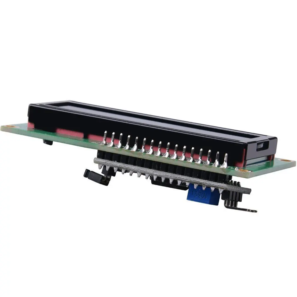 IIC/I2C/TWI LCD 1602 16x2 модуль адаптера последовательного интерфейса Синяя подсветка для