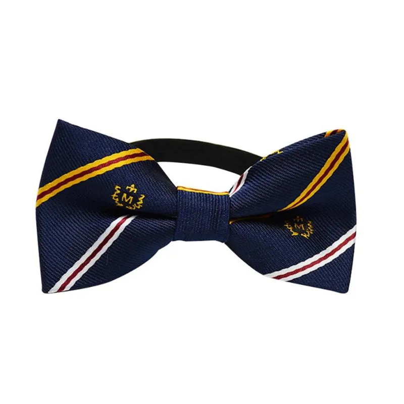 Классический Полосатый галстук-бабочка для собак, регулируемый наряд для щенка, галстук-бабочка в стиле джентльмен, галстук для щенят