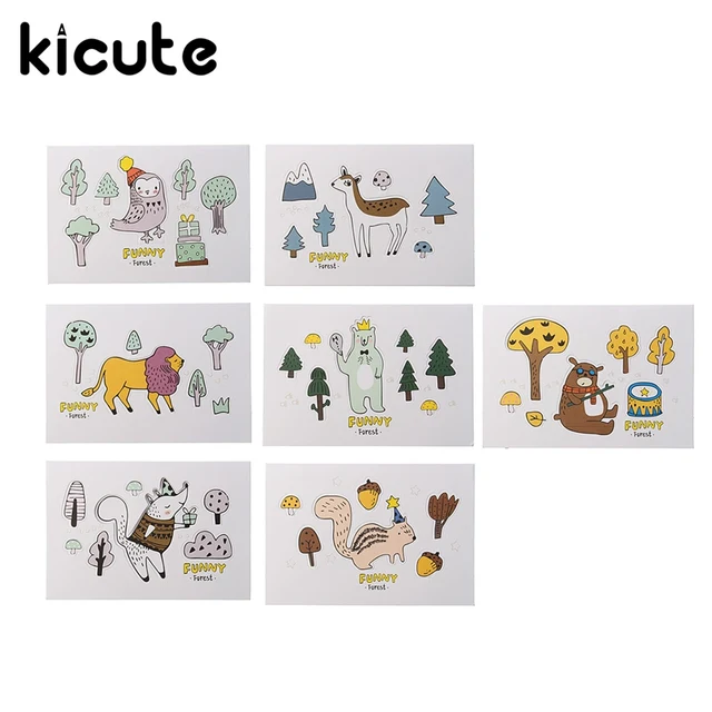 kicute funny forest animals cartoon 3d greeting card postcard birthday gift card set message card letter - Birthday Gift Card kicute funny forest animals cartoon 3d greeting card postcard birthday gift card set message card letter - Birthday Gift Card
