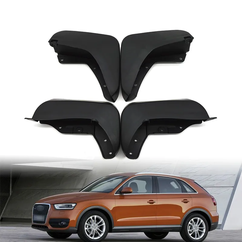 NWIEV 4 шт. автомобильный Стайлинг передние и задние брызговики для Audi Q3 2012 2013 2014