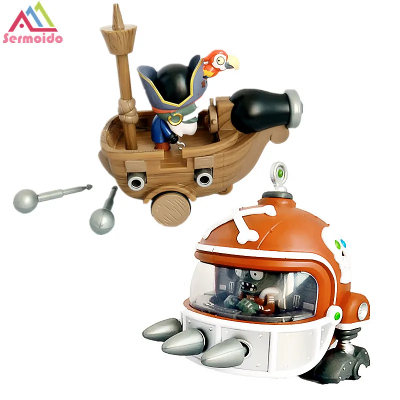 

Plants Vs Zombies 2 Game Pirate Ship Super hero Building Blocks Bricks Like Figures Minecraft Launch Toys For Children Gift B324