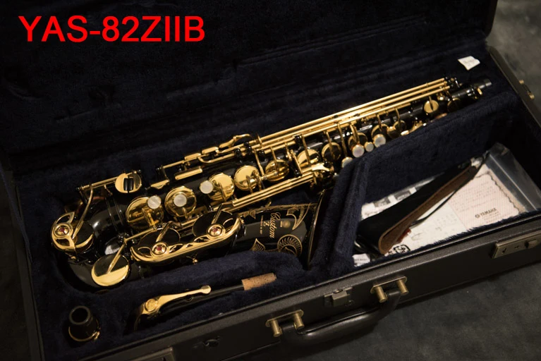 

Japan Brand Saxophone Alto YAS-82Z Eb Saxophone black gold key Sax Alto 82zb saxofone Musical instrument With Case mouthpiece