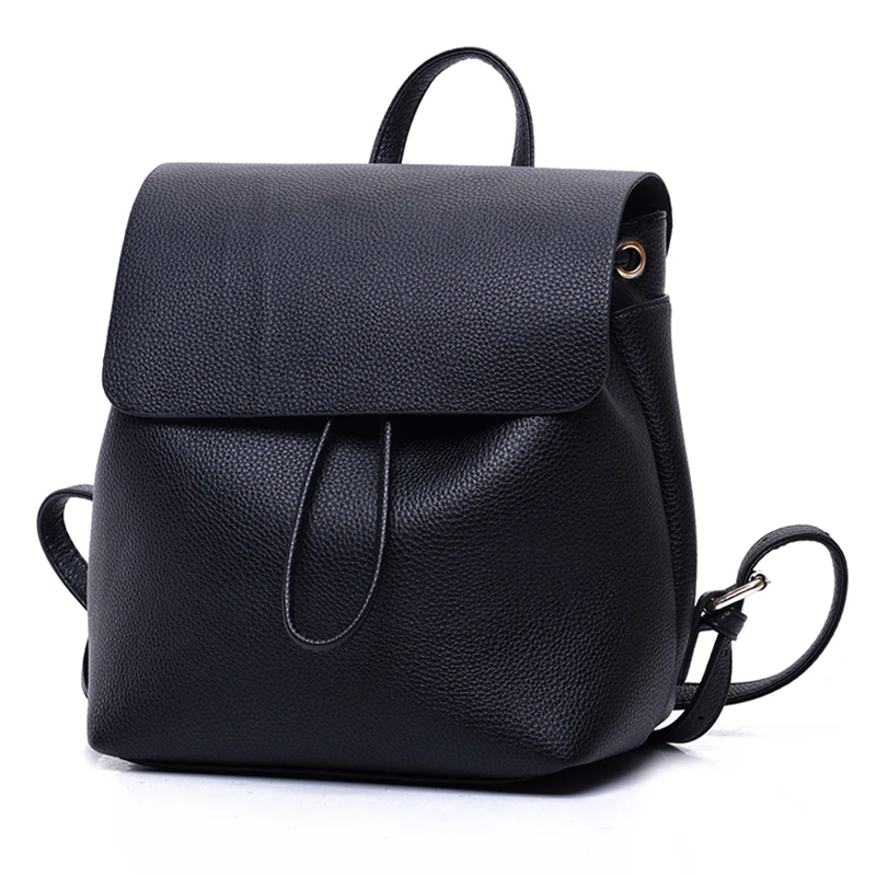 

2016 New Fashion small Leather backpacks women shopping bag high quality ladies joker bookbag travel bag student school backpack