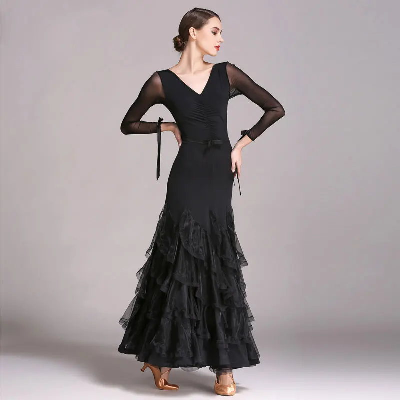 

Women Ballroom dance dress Waltz/Tango/Foxtrot/quickstep Professional Competition dance dresses Ballroom Standard Costume