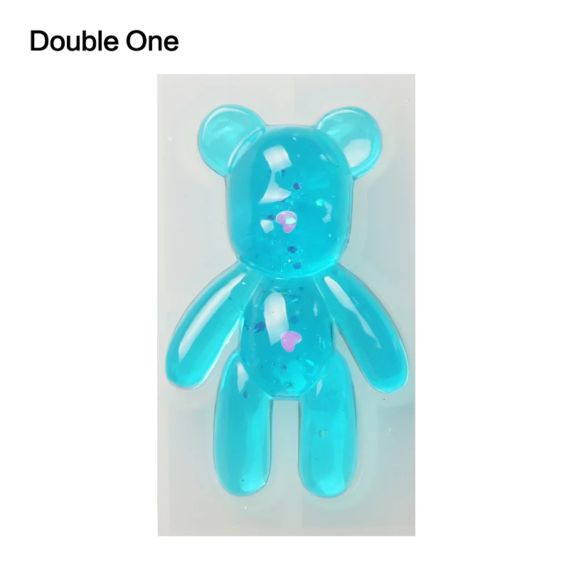 

Gloomy Bear Animal Lovely Silicone Resin Mold Jewelry CuteMaking DIY Craft White 1pc